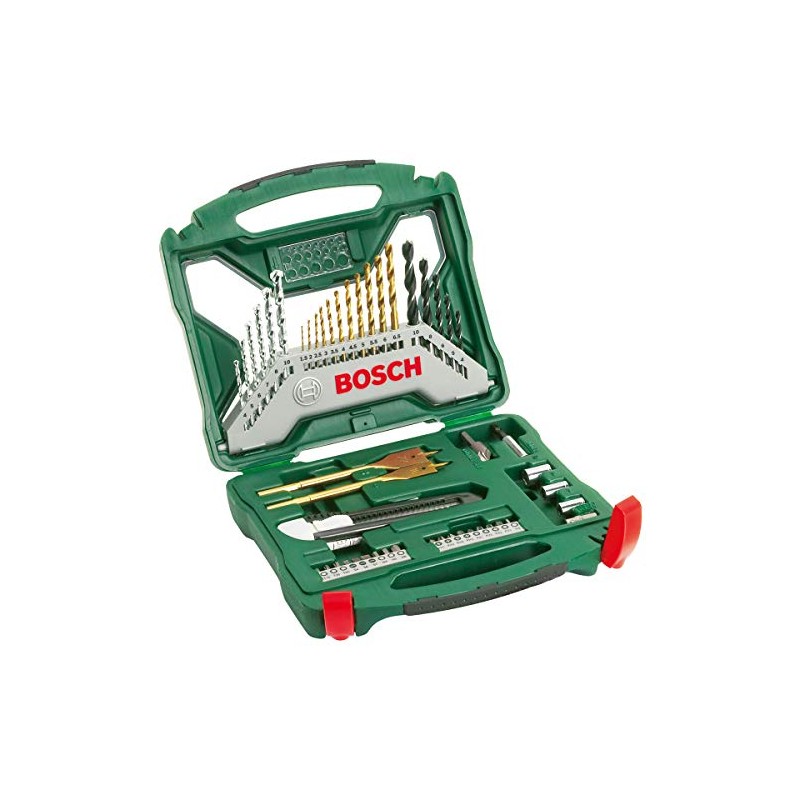 Bosch 50-Pieces X-Line Titanium Drill and Screwdriver Bit Set (for