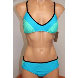 Hobie NWT Hobie swimsuit bikini 2pc set Sz S AZL Cross Back Bra