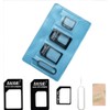 Sim Card Adapter Kit Includes Nano Sim Adapter/Micro Sim Adapter/Needle/Storage
