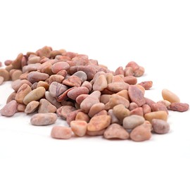 Tiardey 240g Coarse Sand Stone,Small Decorative River Rock Stones For Miniature or Fairy Garden,Aquarium,Model Railroad & Wargaming(5-10mm)