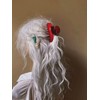 Large Hair Claw Clips For Women, Red Hair Clips Nonslip