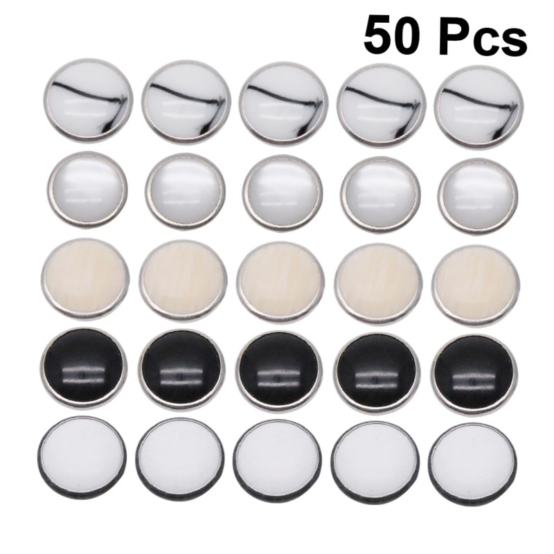 Hohopeti Snap Fastener 50pcs Clothing Accessories Buttons Snap in Buttons