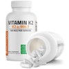 Bronson Vitamin K2 as MK-7 Menaquinone 100 mcg Non-GMO, 120