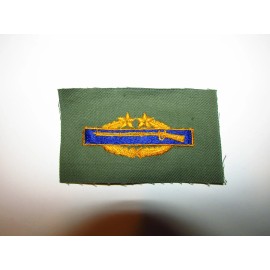 b9454 US Army Vietnam Combat Infantry Badge Prototype gold 7th Award unfl  IR13A