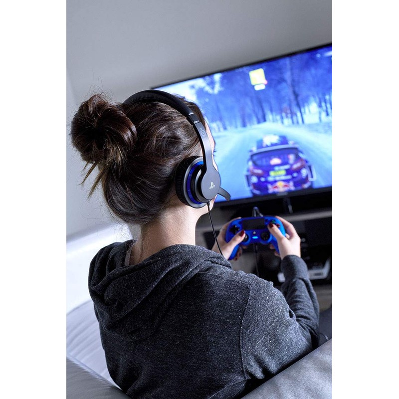 Bigben Interactive PS4OFCOMMUNICATOR Headphones Single Phase Headband Black Blue -