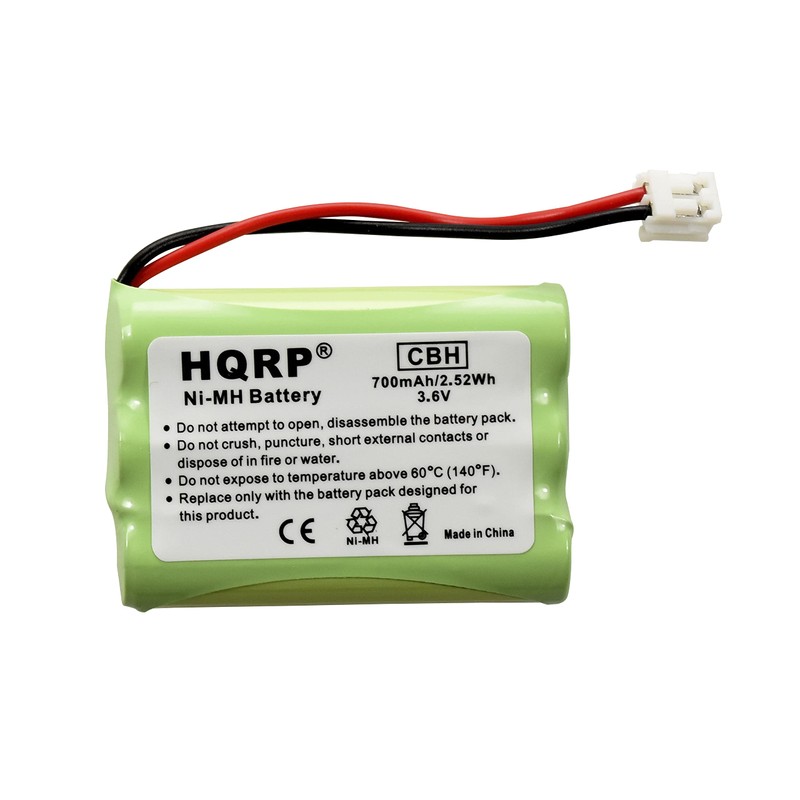 HQRP 2-Pack Phone Battery Compatible with General Electric GE 25942,