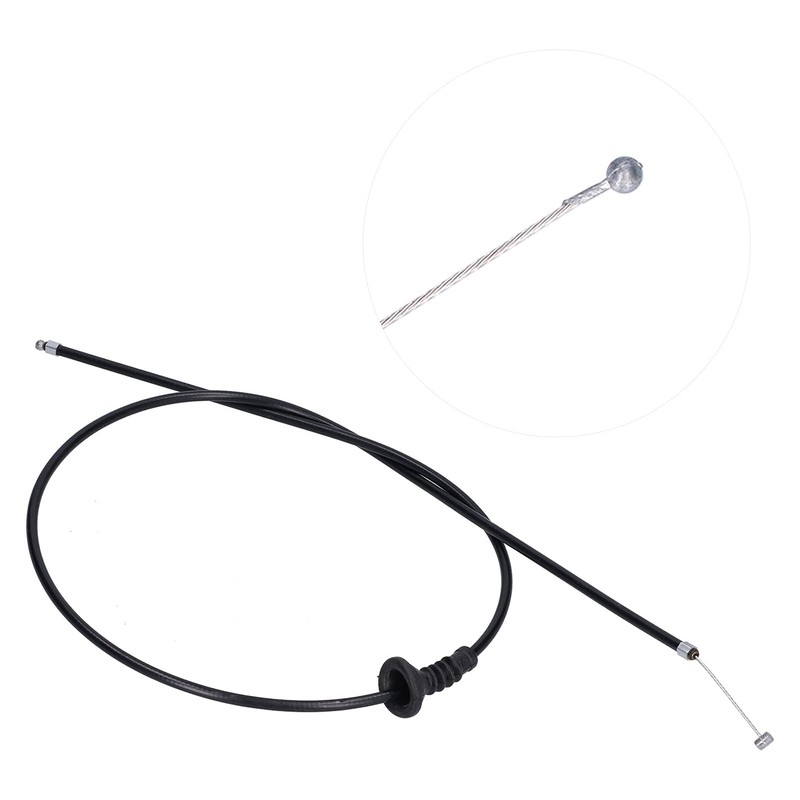 BROLEO 51237201904, Hood Open Cable Iron ABS Hood Release Cable