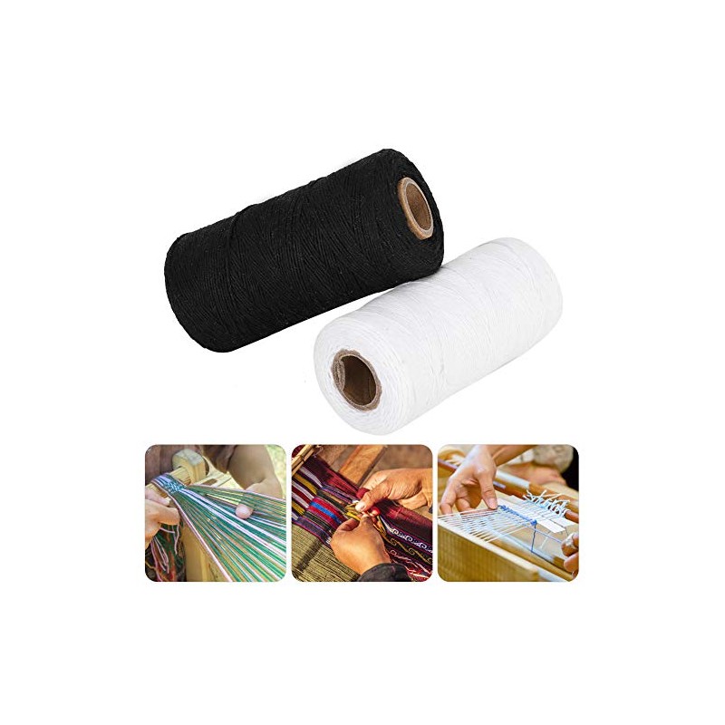 Qcwwy Durable Loom Warp Thread, Small Size 8/4 Warp Yarn