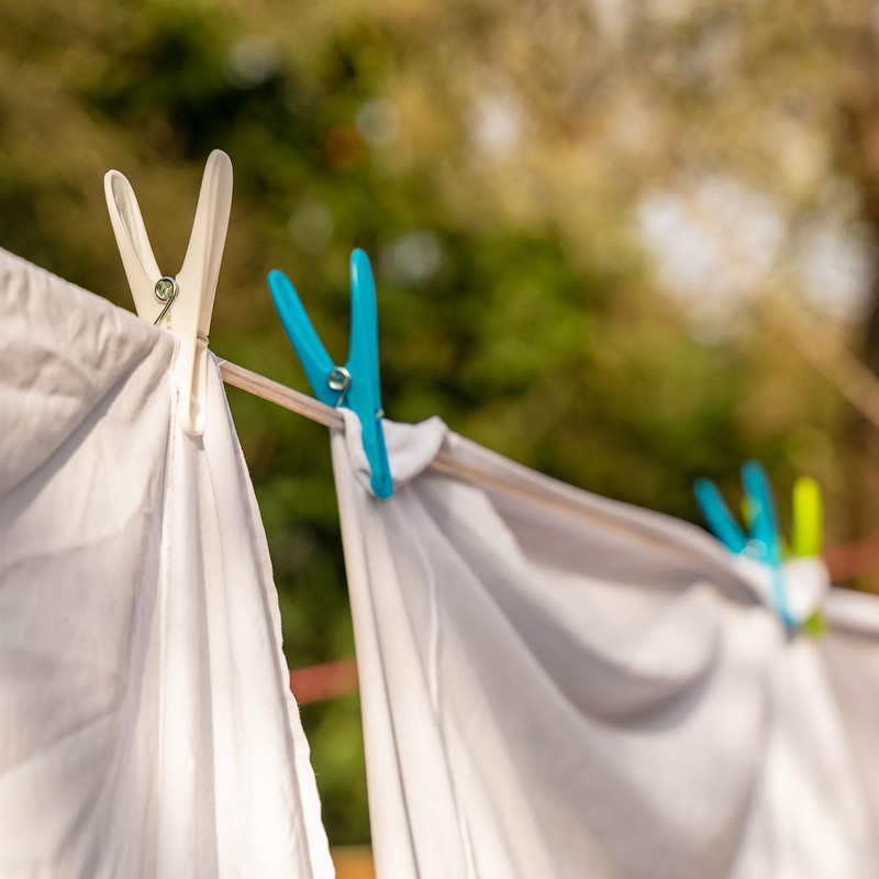 PATIKIL Plastic Coated Clothesline, 2 Pack 1/8 Inch x 66