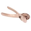 Stainless Steel Chestnut Cutter Tool Rose Gold Cross Shaped Comfortable
