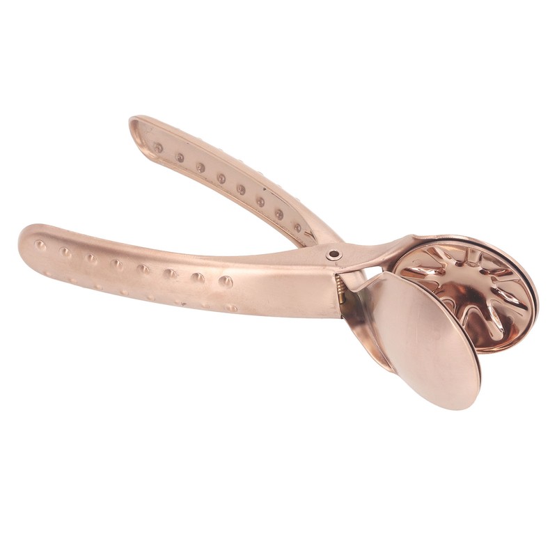 Stainless Steel Chestnut Cutter Tool Rose Gold Cross Shaped Comfortable