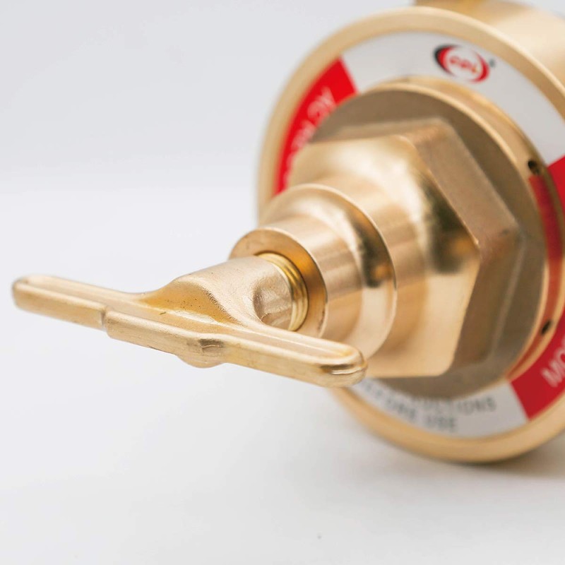 CDL Heavy Duty Acetylene Regulator CGA510,Large Tank Gauge Cutting Torch