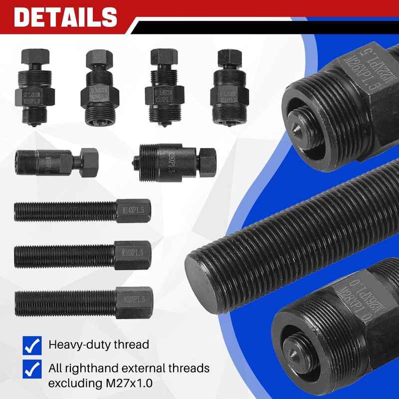 DASBET 10PCS Motorcycle Flywheel Puller | Fly Wheel Puller |