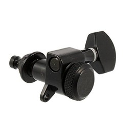 TK-7574-003 6-in-line Mini Locking Tuners Black