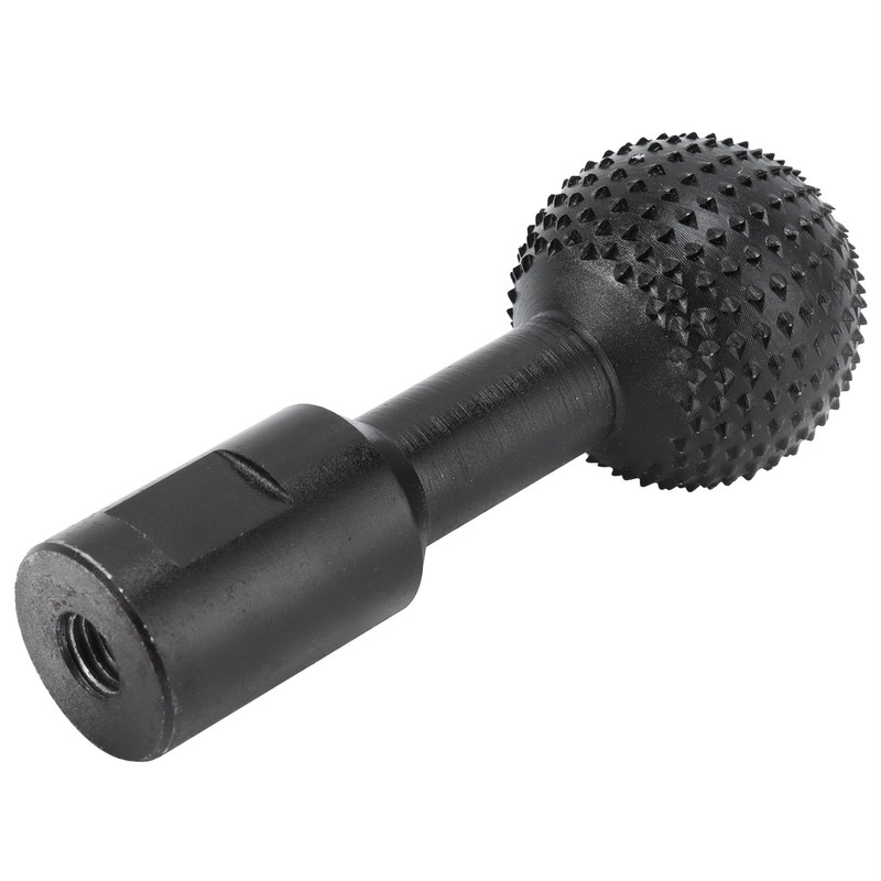 10mm Spherical Rotary Burr Wood Carving Drill Head Carbon Steel