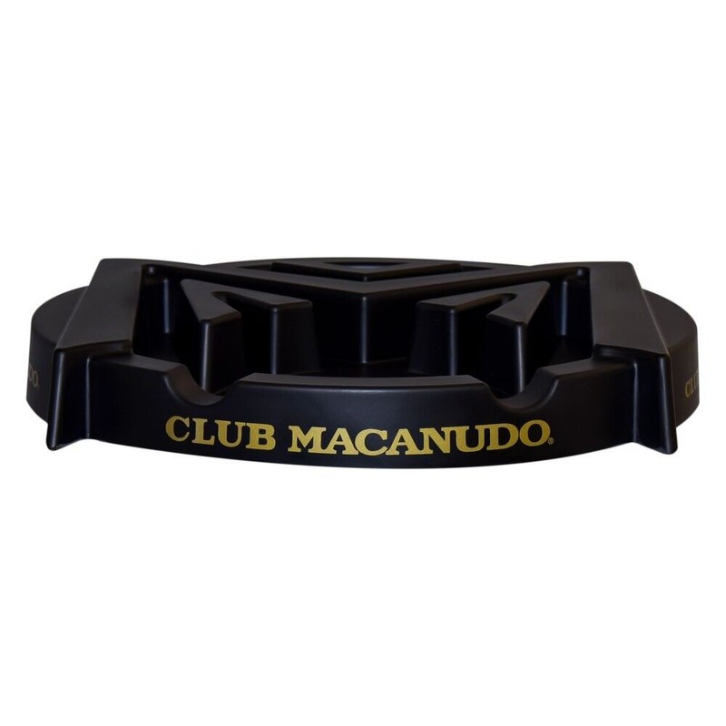 Macanudo Club Macanudo Round Cigar Ashtray - Black