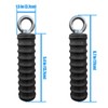 Ergonomic Tricep Rope Pull Down Attachment, Upgraded Long Triceps Rope