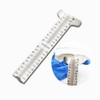1 Piece Dental Papilla Gauge Papillameter Stainless Steel Measuring Lip