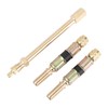 VekAuto 1Set 180 Degrees Copper Tire Valve Extension with Flexible