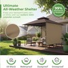 3PCS Gazebo 5x8 Replacement Canopy Sidewall