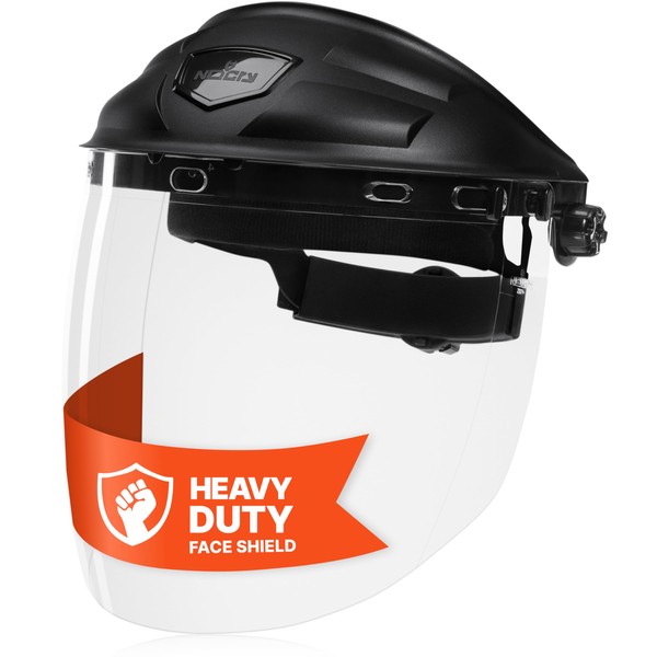 NoCry Premium Safety Face Shield for Grinding and Cutting —