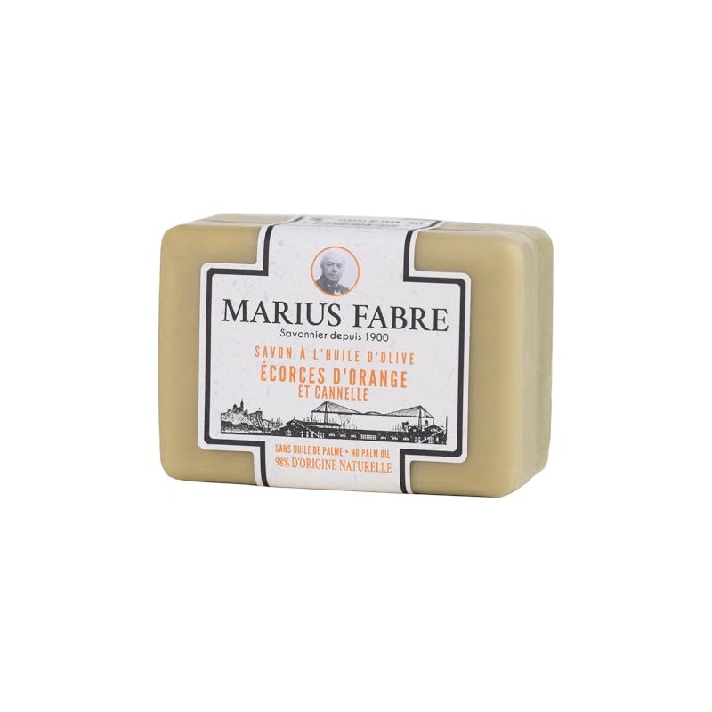 Savon de Marseille 1900 Cinnamon Orange (100g)