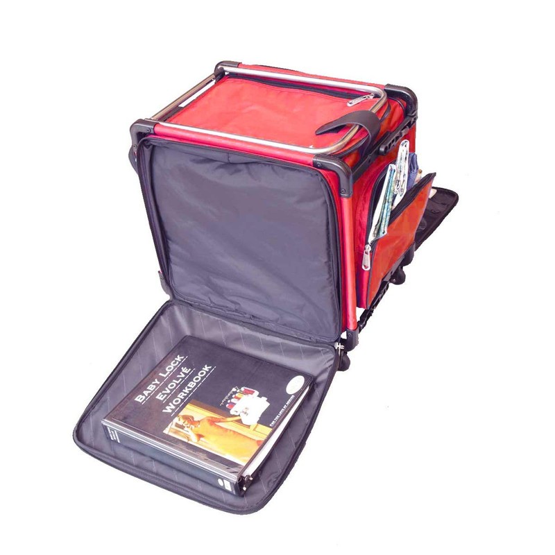 Tutto Serger Tote on Wheels (Cherry Red, 20")