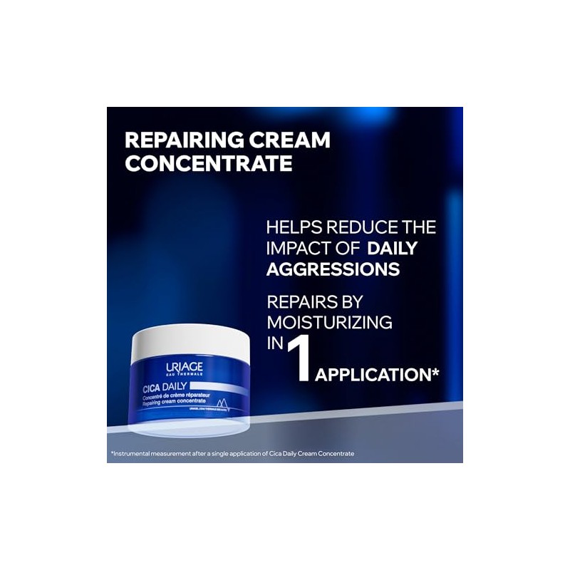 Uriage - Cica-Daily Crema Reparadora Concentrada 50ml -con Centella Asiática,