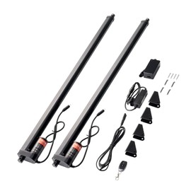 VEVOR 2PCS Linear Actuator Kit, 30 Inch High Speed 0.35"/s Linear Motion Actuator 110V, 220lbs/1000N Linear Actuator for TV/Table/Sofa Lifting, IP54 Protection - Wireless Remote Control Included