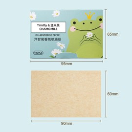 Pack of 400 Face Blotting Paper, Natural Oil Control Paper, Blotting Paper for Ironing, Blotting Paper Face, for Men and Women, Oily Skin