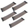 VKLSVAN 5 X 40PCS 20CM 40 PCS Breadboard Jumper Wire