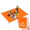 RUVVDR Picnic Blanket, Waterproof Beach Blanket, Sand-Free with 4 Ground