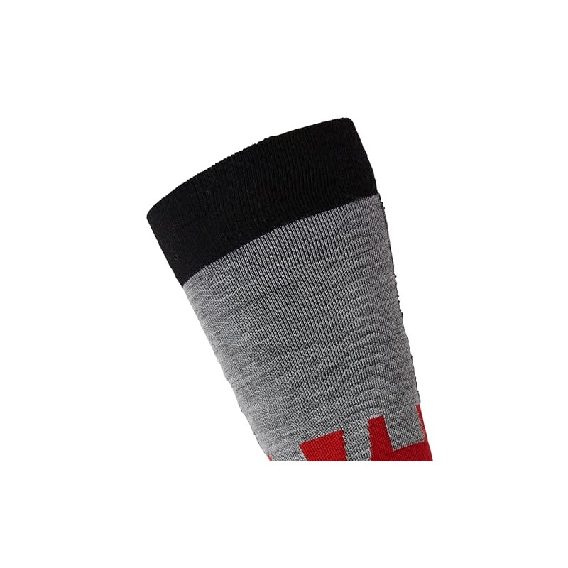 Helly Hansen Unisex Alpine Medium Sock, Black, 9 EU