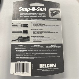 Belden Snap-N-Seal Connectors RG6/6QS Set of 8 New Sealed