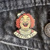 Laffing Sal Enamel Pin Button Badge Playland San Francisco