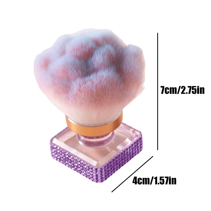 Setting Powder Brush | Loose Facial Powder Brush - Ergonomic