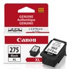 Canon PG-275 XL Genuine Black Ink Cartridge, Compatible with TS3520/3522,
