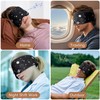 Schlafmaske, große Augenabdeckung zum Schlafen, bequeme und druckfreie Schlafmasken für