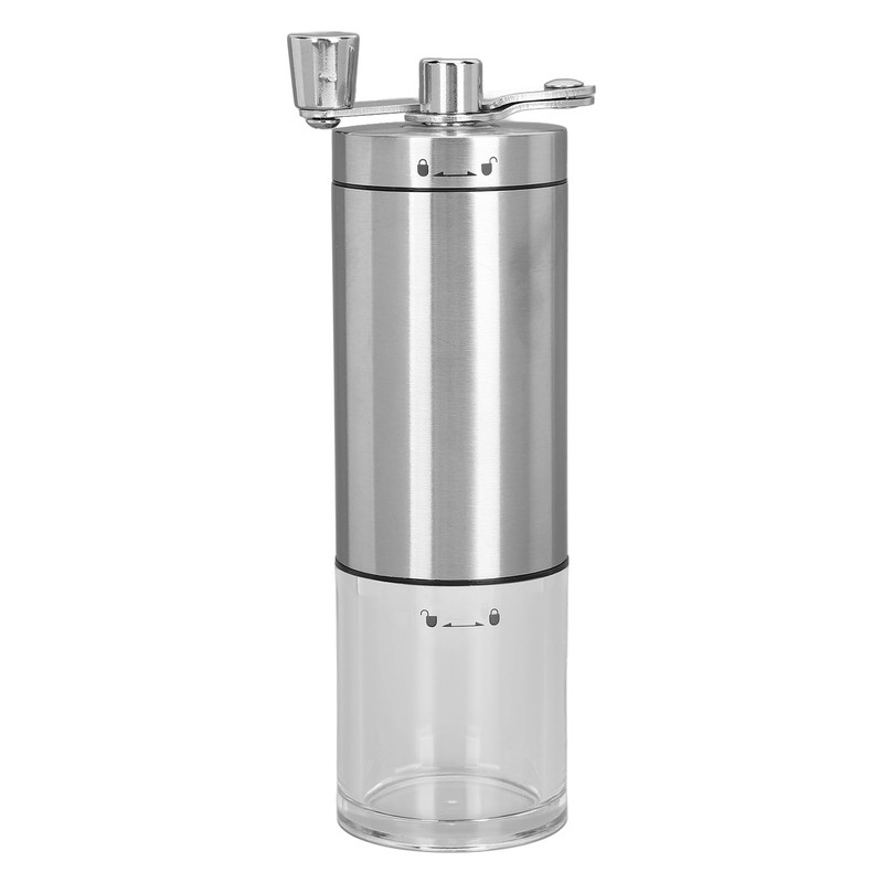 Hand Crank Coffee Grinder Multifunctional Stainless Steel and Ceramic Manual