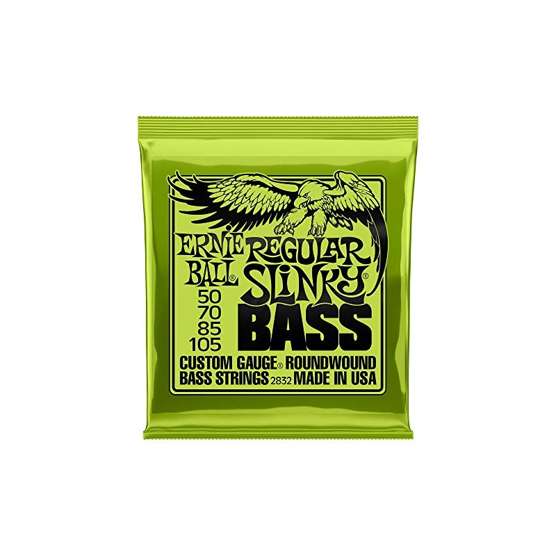 Ernie Ball 2832 Regular Slinky Bass Strings ,2 Pack