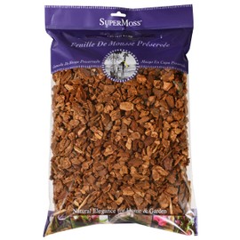 SuperMoss (23114) Orchid Potting Bark, Natural, 4 quarts