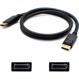 UD_AddOn 5-Pack of 3ft DisplayPort Male to Male Black Cables