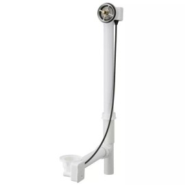 Geberit 151.501.00.1 1X Bathtub Drain W/Turn Control Handle Rough In Unit 12-16”