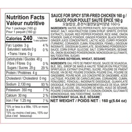 OTTOGI Korean Marinade, Spicy Marinade Sauce for Grilled Chicken (160g) - 2 pack