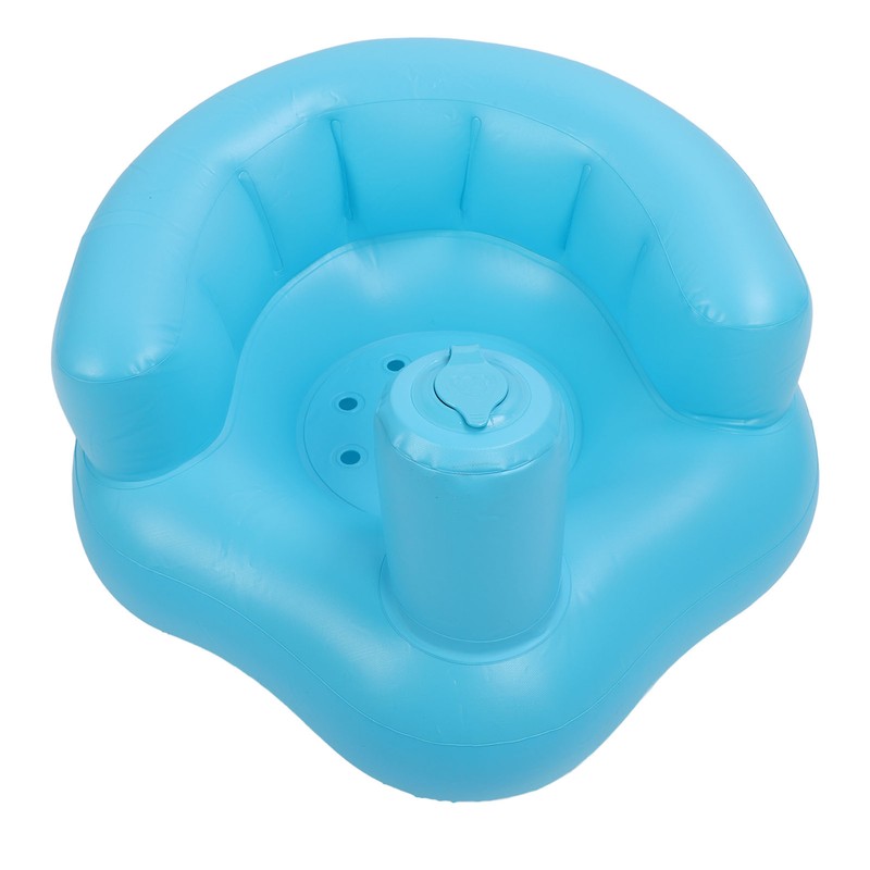 Inflatable Baby Chair Safe Built in Air Pump Soft PVC