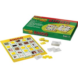 Edupress EP-2345 Spanish in a Flash Bingo, Set 1, 1.38" Height, 7.5" Wide, 11" Length (636 per Set)