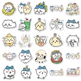 Chiikawa Stickers Chiikawa Stickers Pack of 100 Skateboard Graffiti Stickers Motorcycles Bicycle Snowboard Luggage Laptop Car Suitcase for Children and Teenagers Waterproof Vinyl Stickers