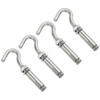 PATIKIL Expansion M10 Hook 4 Pack 304 Stainless Steel Concrete