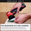 Serious Grit 3.5-Inch Sanding Sheets for Milwaukee M12 FUEL Sanders