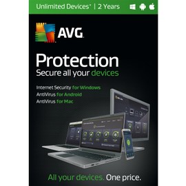 AVG TECHNOLOGIES Performance Security, Unlimited Devices 2 Years